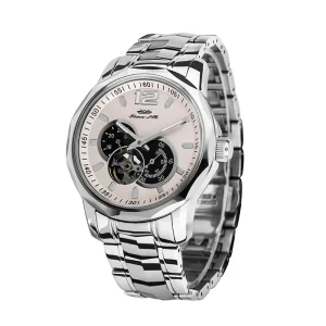 5ATM Waterproof Fashion Luxury Sapphire Crystal Wristwatch Men’s Skeleton Automatic Luminous Mechanical Watch
