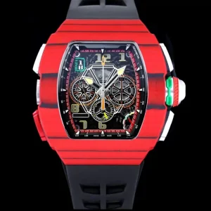 6501 Luxury Carbon Fiber Tourbillon Power Reserve Hollow Out Multifunctional Automatic Men’s Mechanical Watch