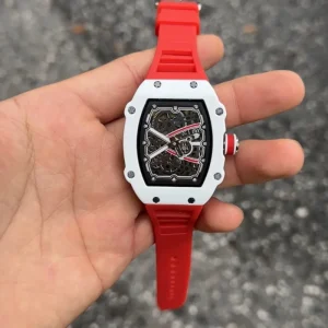 67 02 Carbon Fiber Watch for Men Ultra Thin Quartz Wristwatch Waterproof