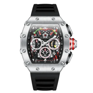 6827 Square Waterproof Men’s Sports Quartz Watch