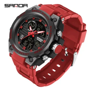 739 Sports Men’s Quartz Watch, Waterproof, Shock Resistant