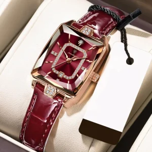 785 Ladies Leather Band Quartz Movement Watch Classic Women’s Dress Watch Daily Use Women Watch
