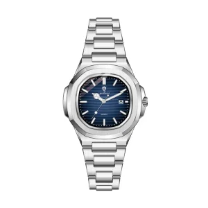 78803 Customized Women’s Quartz Watch Stainless Steel Band Waterproof Calendar Fashion Wristwatch for Ladies
