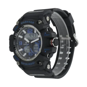 8013 OEM Men’s LED Digital Sports Watch Business Fitness Electronic Multifunctional Fashion Outdoor Waterproof Watch