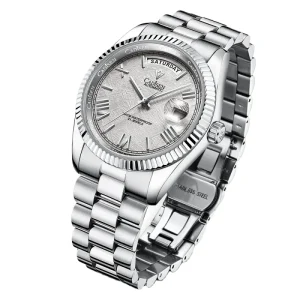 8185 Automatic Mechanical Watch High Quality 50m Waterproof Watch for Men with Calendar Luxury Business Male Wristwatch