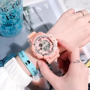 8222 Waterproof Luminous Multifunctional Electronic Sports Wrist Watch Digital Watch