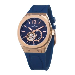 8467 Sport Quartz Watch for Men Waterproof Luminous Calendar Moon Phase Alloy Case Silicone Strap
