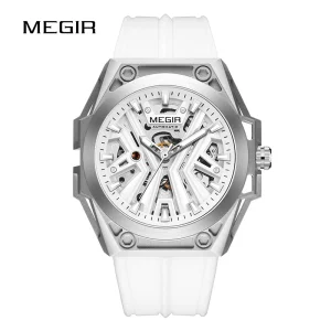 8603 Stainless Steel Full Precision Mechanical Hollow Automatic Mechanical Watch Luxury Waterproof Luminous Men’s Watch