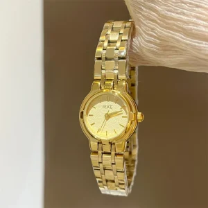 88320 Retro Chinese Style Plum Blossom Dot Diamond Disc Watch for Women’s Niche Design
