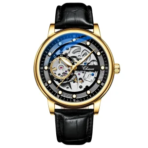 8843 Mens Automatic Mechanical Watches Fashion Business Watches Men for Male New Waterproof Watches