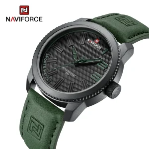 9202L Sports Watch Men Fashion Casual Quartz Wristwatch Date Waterproof Leather Analog