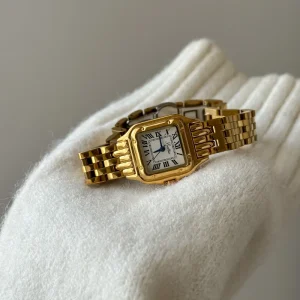 9683E Luxury Square Stainless Steel Ladies Quartz Watch Women Wristwatch
