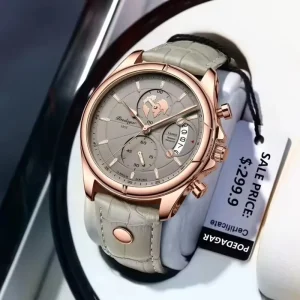9898 Original Quartz Movement Fashion Wristwatch Luxury Luminous Hands Water Resistant Men’s Watches for Men Reloj Uhr