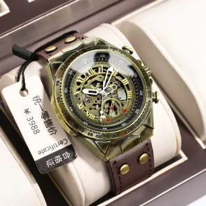 A275 Fashion Retro Style Reloj Hombre Waterproof Automatic Mechanical Business Men’s Watch Autumn Watches for Men