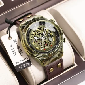 A275 Fashion Retro Style Waterproof Automatic Mechanical Business Luxury Men’s Watch