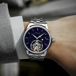 AESOP Starry Sky Series Tourbillon Watch Luxury Sapphire Stainless Steel Waterproof Automatic Mechanical Watch Men’s Gift