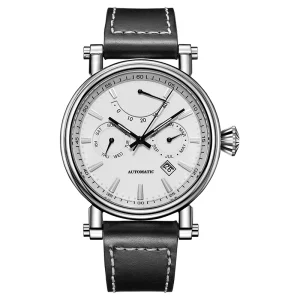 All Stainless Steel 10ATM Waterproof Luxury Mechanical Movement Automatic Wristwatches