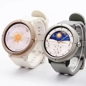 Alloy Case 1.32in AMOLED GPS Smart Watch for Men Waterproof Bluetooth Smartwatch Band for Women Silicone CE RoHS FCC by Air&Sea