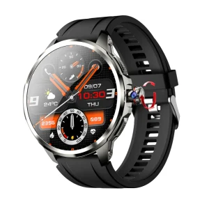 Android Smart Watch 4G Round Screen 3+32GB Memory Camera WiFi GPS NFC AMOLED Video Call Watch With Sim Card Smart Watch H99