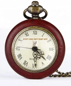 Antique Pocket Watch with Flower Diamond Watchcase Quartz