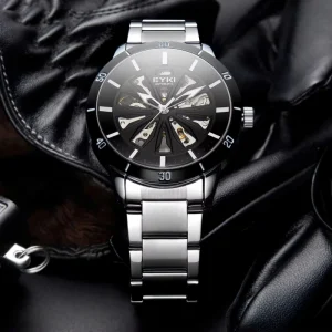 Automatic Hand Men Watches Stainless Steel Watch