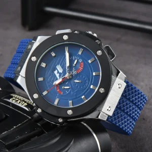 Automatic Mechanism Watch Metal Pointer 30M Water Resistant Silicone Strap Quartz Movement Unisex Heng Bs Factory Direct