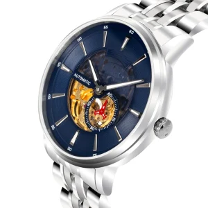 Automatic Men Watch 316 Stainless Steel Business Fashion Mechanical Wristwatch Custom Your Brand Gift