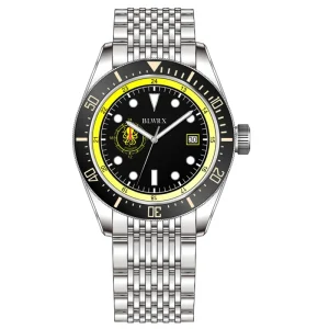 Automatic Movement 100ATM Waterproof Men Diver Watch