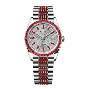 Automatic OEM Watch All Stainless Steel Miyota Automatic Watch Iced Out