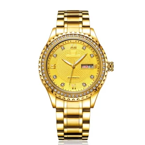 Automatic Watch Auto Date Wrist Watch for Women Men Logo Custom Mechanical Watch Manufacturers