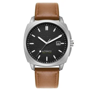 Automatic Watch Movement Custom Logo Factory Supply Stainless Steel Waterproof Sports Mechanical Men Wristwatch