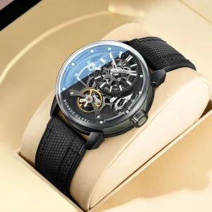 Automatic Watch for Men Mechanical Movement Sapphire Crystal Water Resistant Chronograph Casual Formal Business