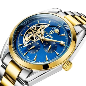 Automatic Wristwatch Chronograph Mechanical Men’s Watch