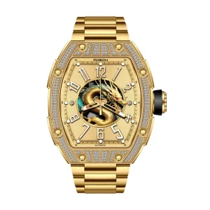 Aviation Quality Grade Men’s Sport Stainless Steel Luxury Watch Pointer Sapphire Crystal Miyota Movement Waterproof