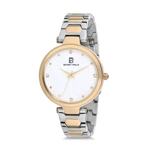 BARRY POLO Luxury Woman Wristwatch Elegant Waterproof Stainless Steel Watch for Ladies Dress Diamond Quartz Women’s Watches