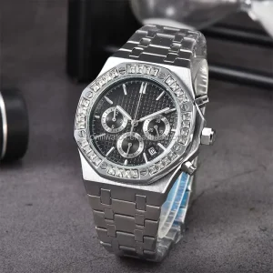 BONILL Luxury Quartz Stainless Steel Watches Waterproof Unisex for Men and Women