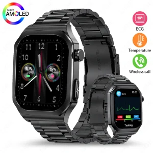 BWET280 ET280 Smart Watch ECG Function Blood Oxygen Monitoring Multi motion Mode Intelligent Voice Assistant