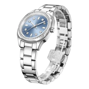 Beautiful Reloj Ladies Watches Quartz OEM Factory Stainless Steel Luxury Woman Brands Couple Women’s Watch Set