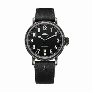 Beijing D301 Reissue Luminous Military Watch 41mm Leather Stainless Steel Casual Men’s Mechanical Watch