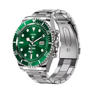 Best Seller Smart Watch Luxury Business Sports Watch Waterproof Stainless Steel Bracelet Wearable Devices Pro Man AW12