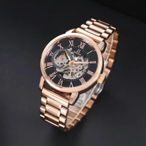 Big Dial Luminous Casual Sport Chronograph Men’s Watches Stainless Steel Band Wristwatch Quartz Watches
