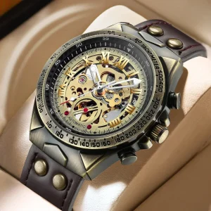 Binbond Fngeen A275 Luxury Men’s Watch Autumn Fashion Retro Style Reloj Waterproof Automatic Mechanical Business Watches for Men