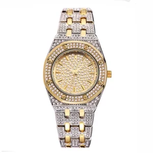 Blues Ali Waterproof Full Diamond Women’s Watch New Fashion Custom Sexy Lady Watches
