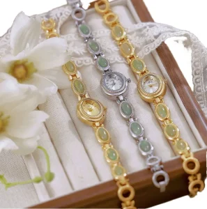 Bracelet Watches Jewelry Watch Trendy Oval Retro Ladies Watches Luxury Fashion Wristwatches