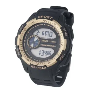 Branded Sports Men Black Colour Automatic Movement Wrist Watch Men