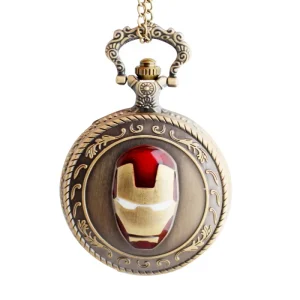 Bronze Quartz Watch Vintage Iron Pocket Watches