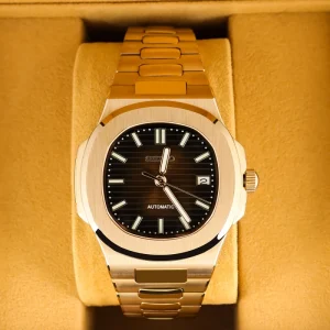 Business Casual Mechanical Watch Water Resistant Sapphire Crystal 41mm Diameter Men Automatic Wristwatch