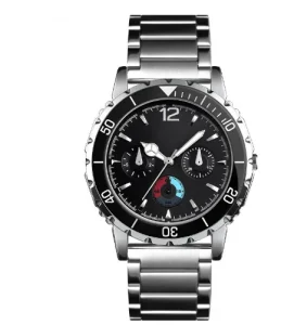 Business Fashion Large Dial Steel Band Creative Watch
