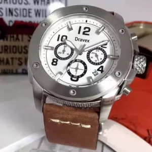 Business Fashion Men’s Quartz Watch Leather Steel Waterproof Watchband JAM or Jam Tangan Lelaki for Man Watch
