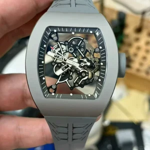 Business Luxury Men’s Watches Tourbillon Skeletonized Movement Ceramic Case Automatic Movement Watches